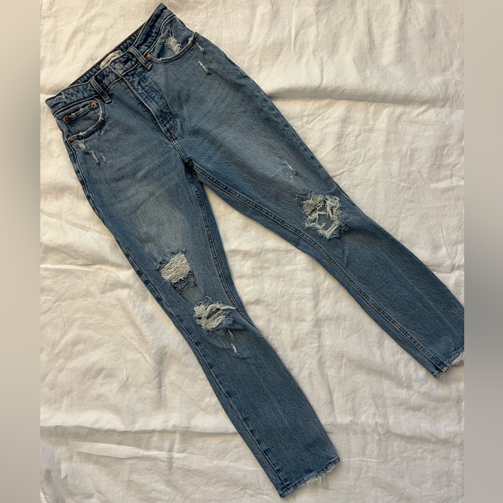 Abercrombie and Fitch Jeans Skinny High Rise Curve Love 25/0